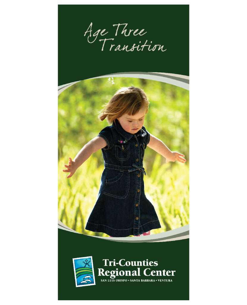 TCRC Brochure Cover - Age Three Transition